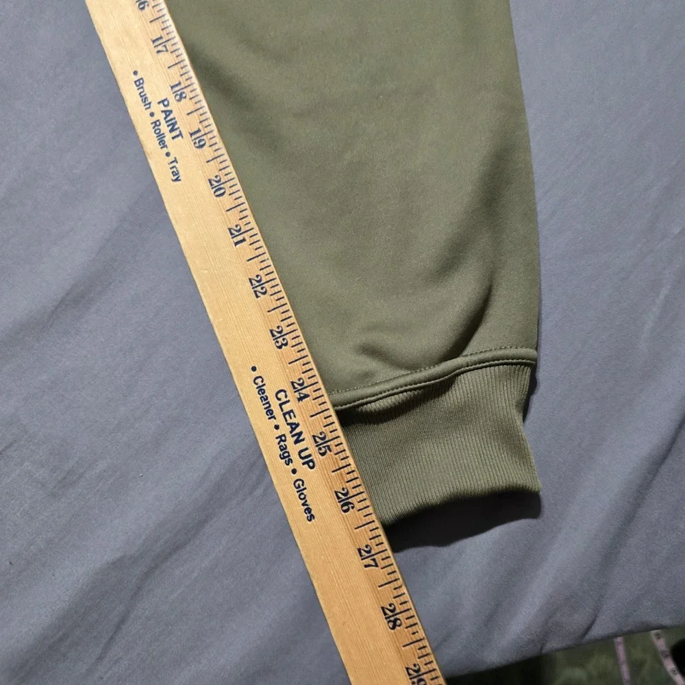 Nike Therma-FIT Joggers Womens Medium Olive Green High Rise 7/8 FB5431-222